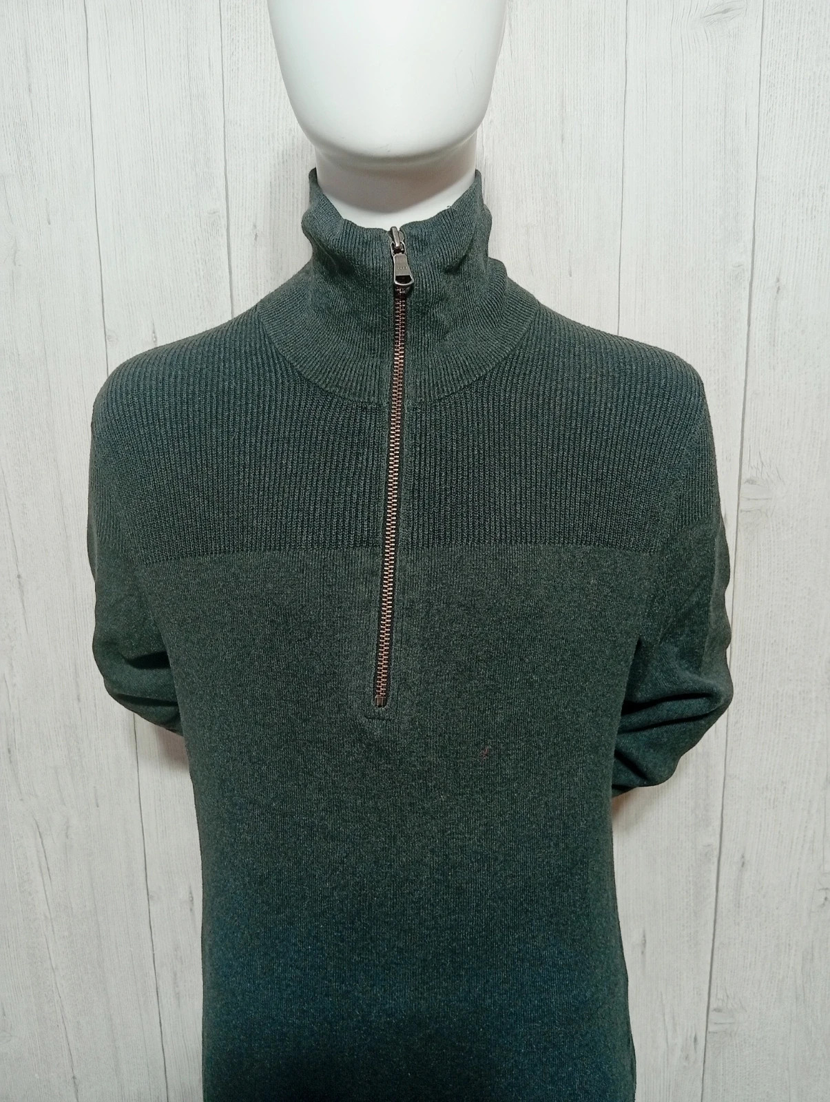 Pull a col roulé homme - taille L/40 - ikks - couleur gris – IKKS – taille L 2