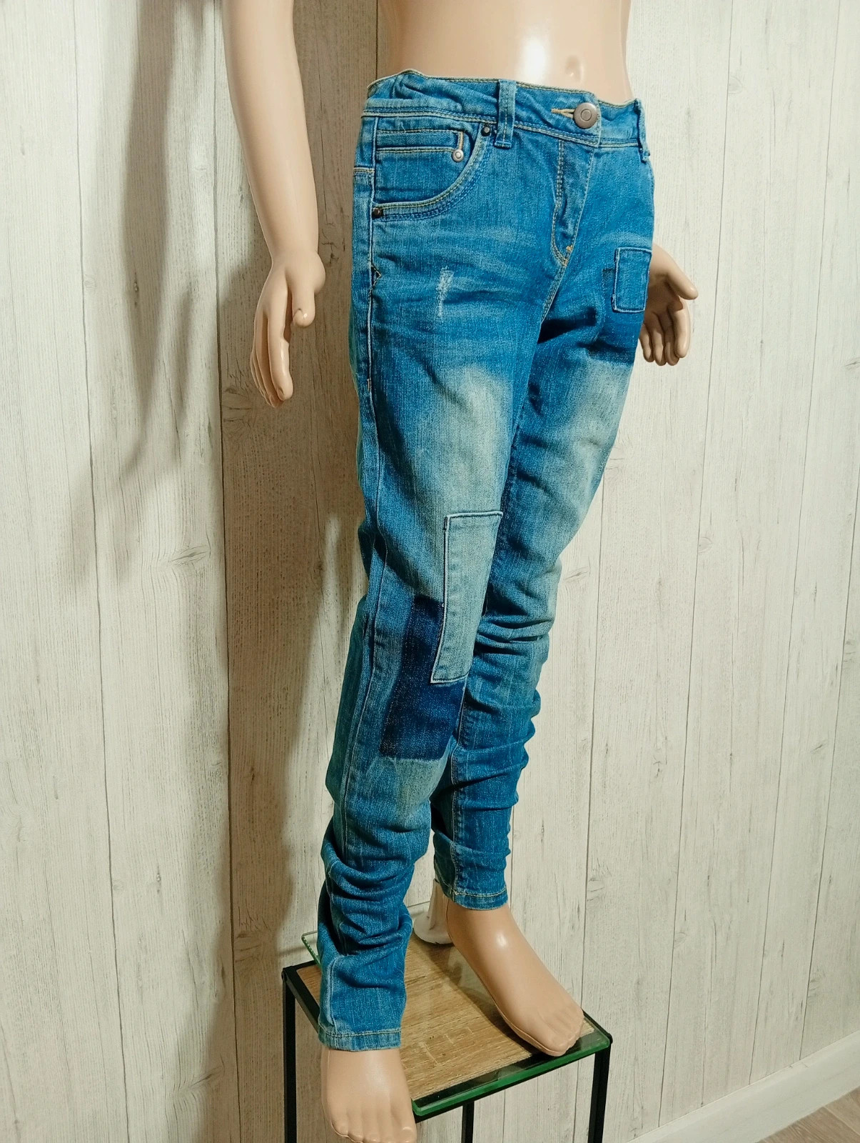 Jeans fille - taille 12 ans (152 cm) - bilook - couleur bleu – Bilook – taille 12 ans / 152 cm 4