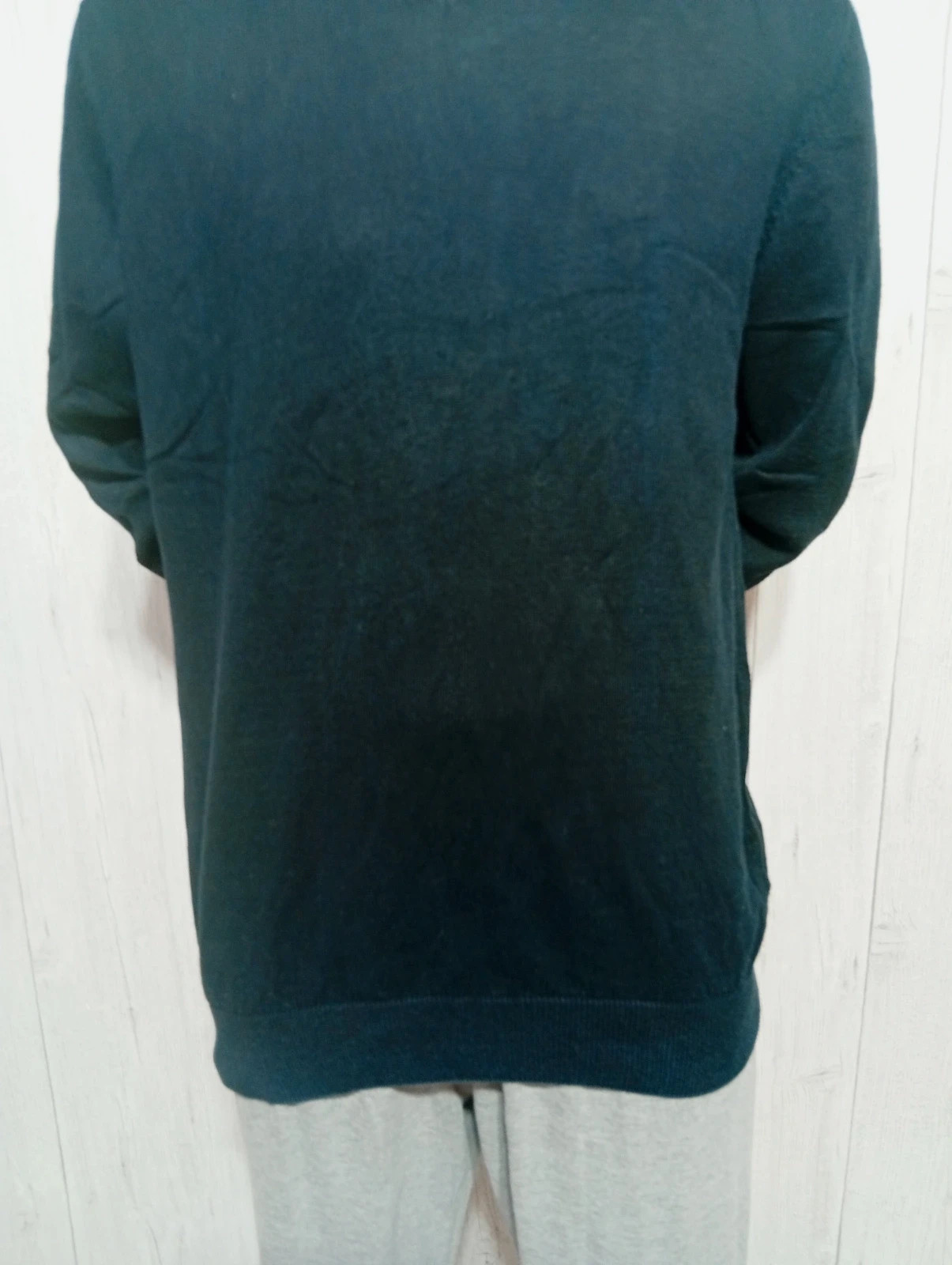 Sweat a col V - taille L/40 - Kiabi - couleur noir – Kiabi – taille L 3