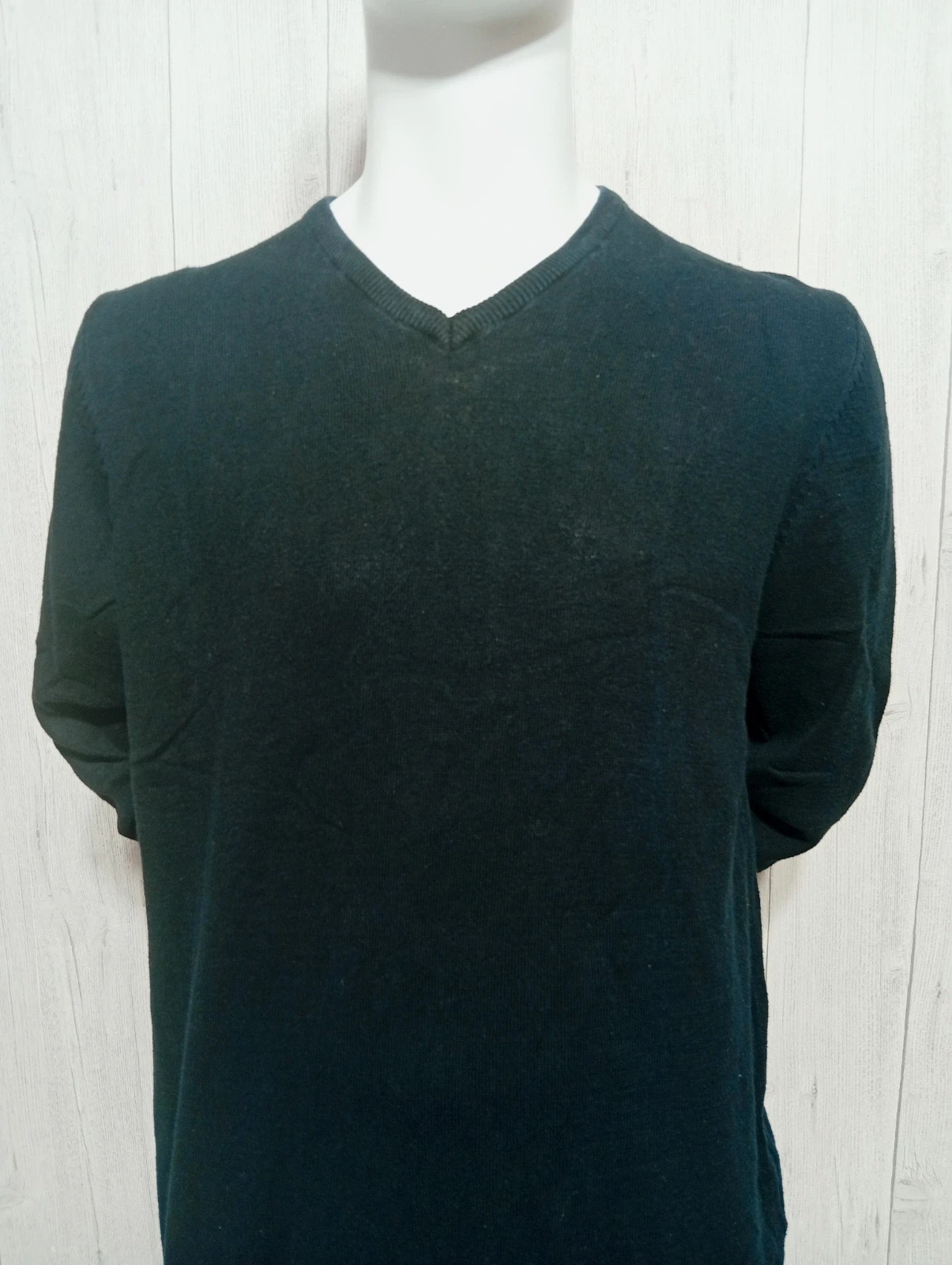 Sweat a col V - taille L/40 - Kiabi - couleur noir – Kiabi – taille L 2