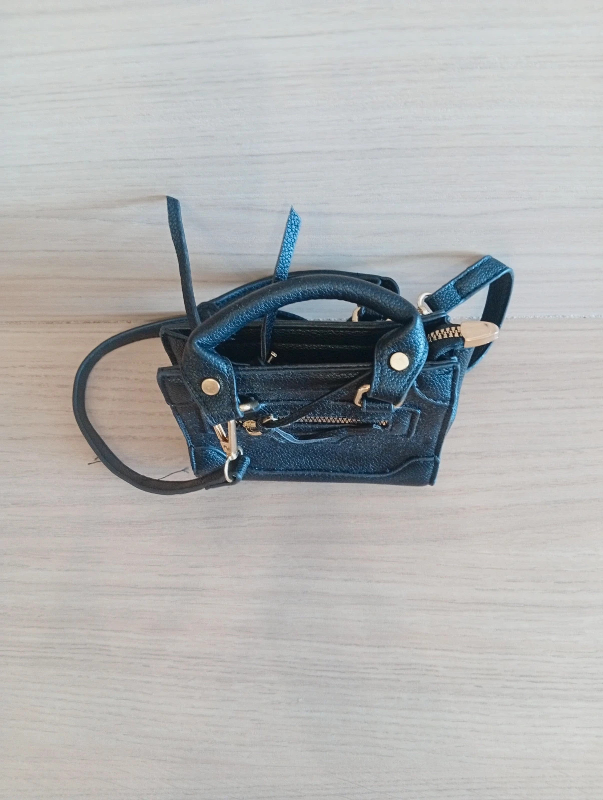 Sac a bandoulière femme - taille 14×11×5 - couleur noir 2