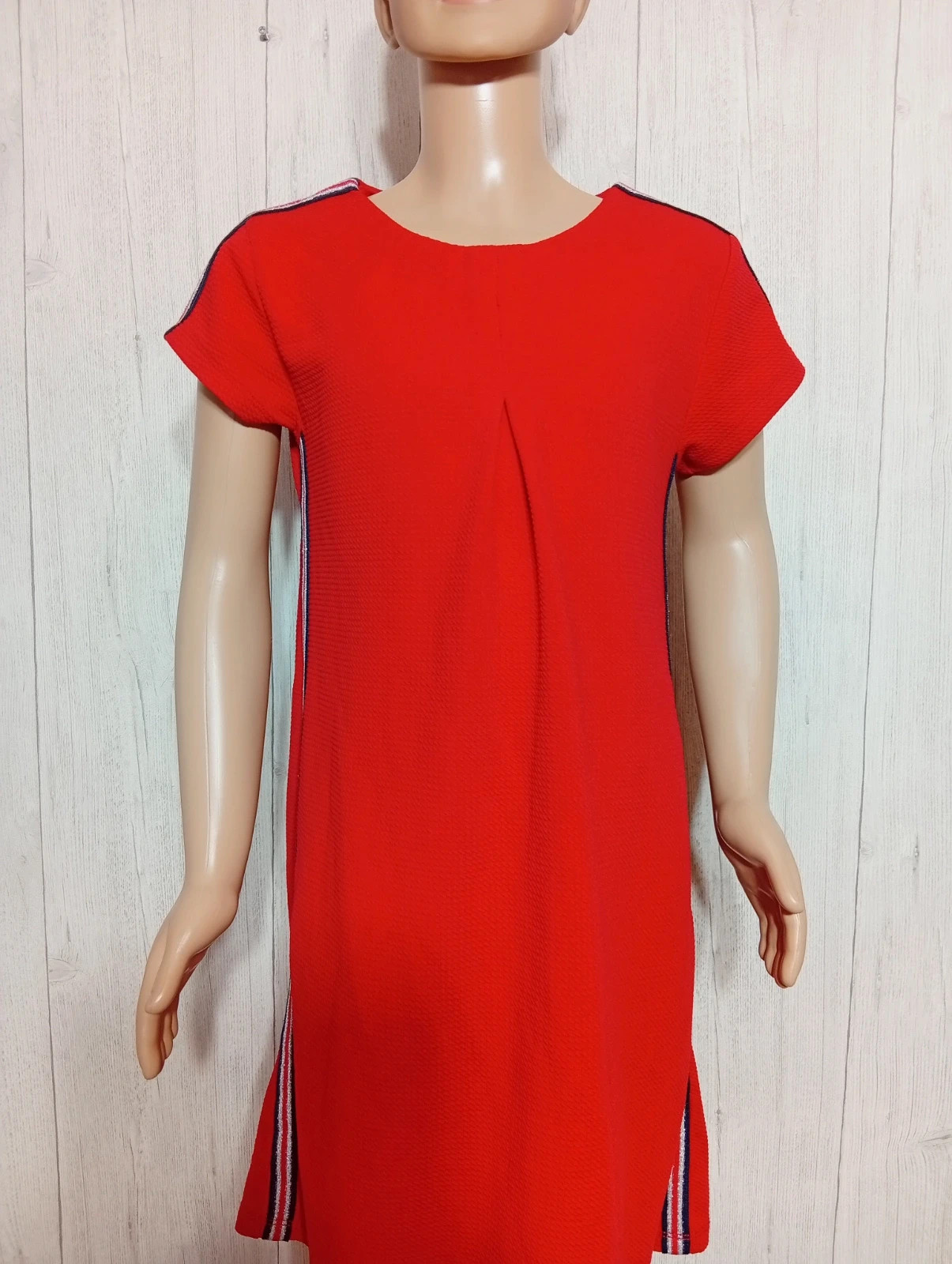 Robe fille - taille 12 ans - couleur rouge et marine – taille 12 ans / 152 cm 2