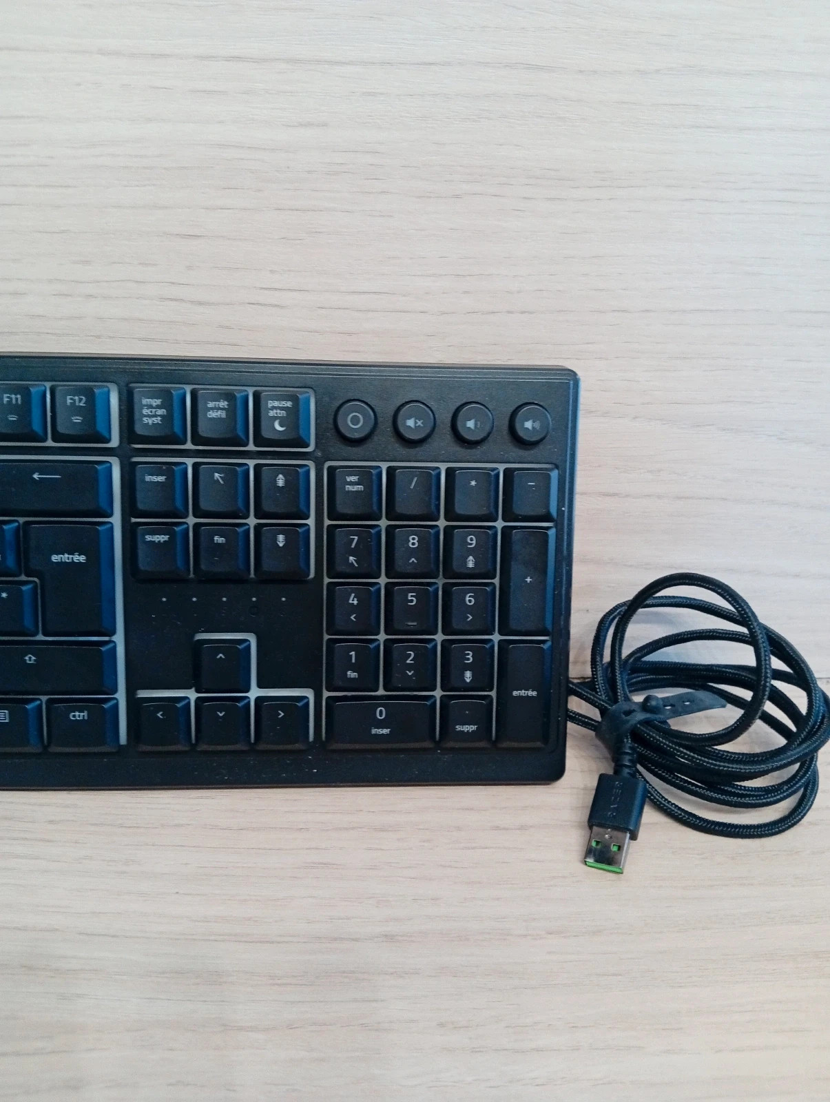 #Claviergameur - taille 14.4×3.1×44.3 cm- #Razer ornata V3- #couleurnoir – RAZER 5