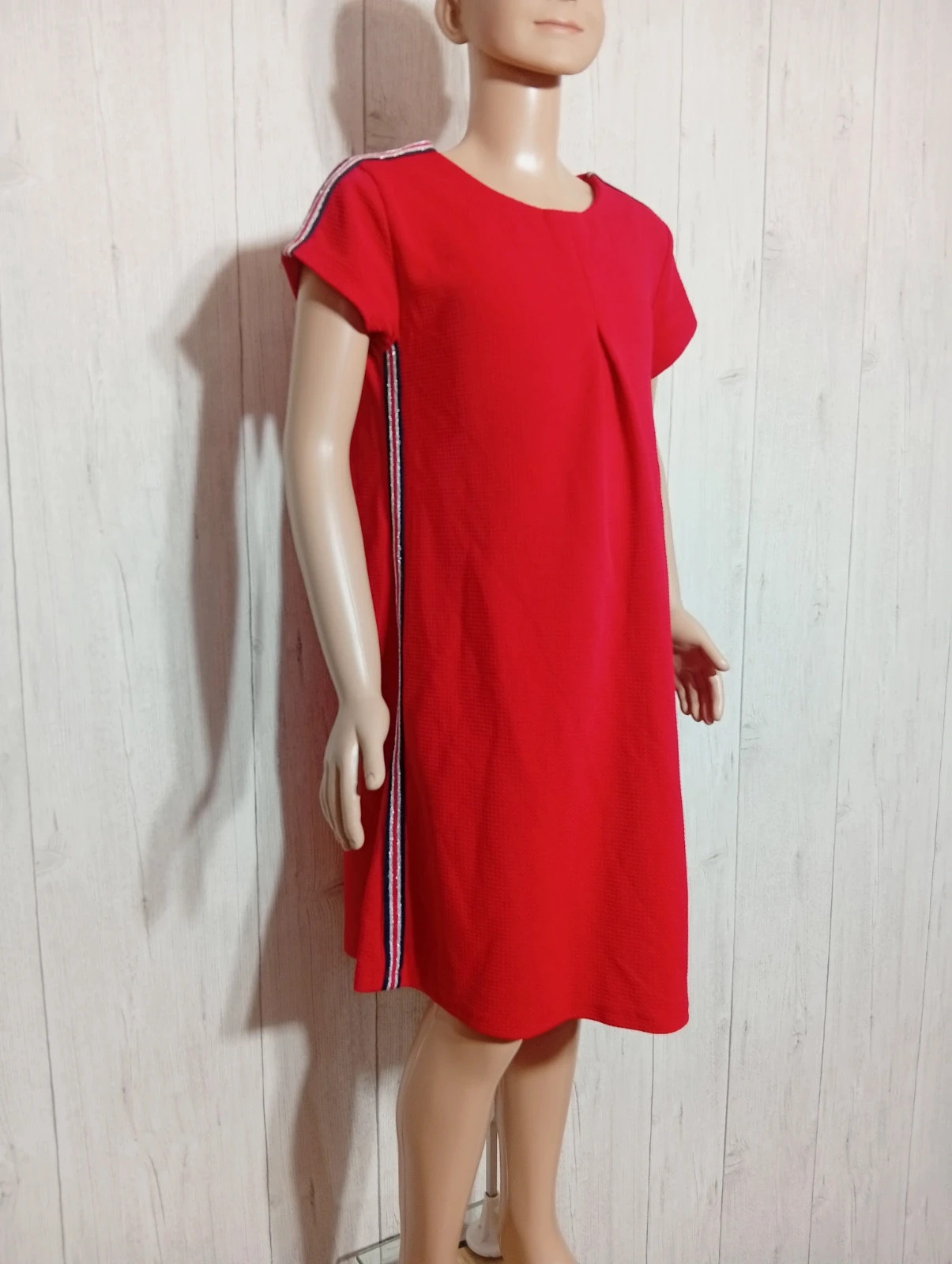 Robe fille - taille 12 ans - couleur rouge et marine – taille 12 ans / 152 cm 4