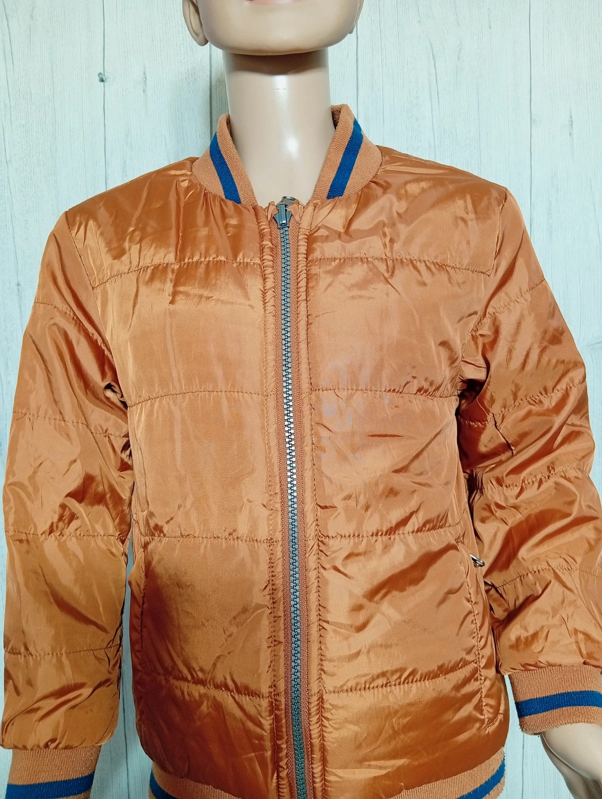 Blouson garcon - taille 8 ans - couleur dore marron – taille 8 ans / 128 cm 2