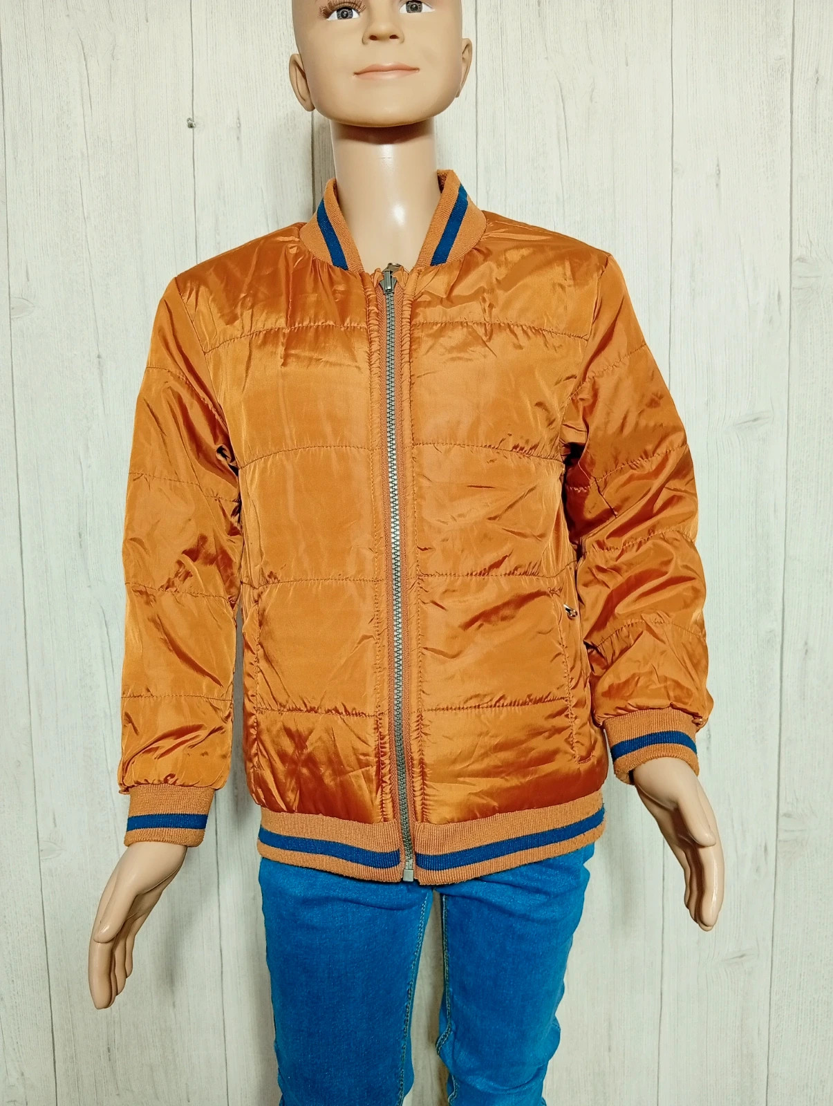 Blouson garcon - taille 8 ans - couleur dore marron – taille 8 ans / 128 cm