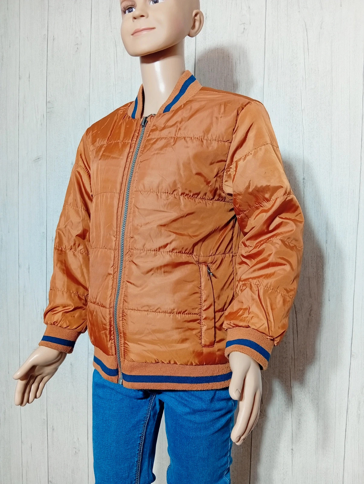 Blouson garcon - taille 8 ans - couleur dore marron – taille 8 ans / 128 cm 5