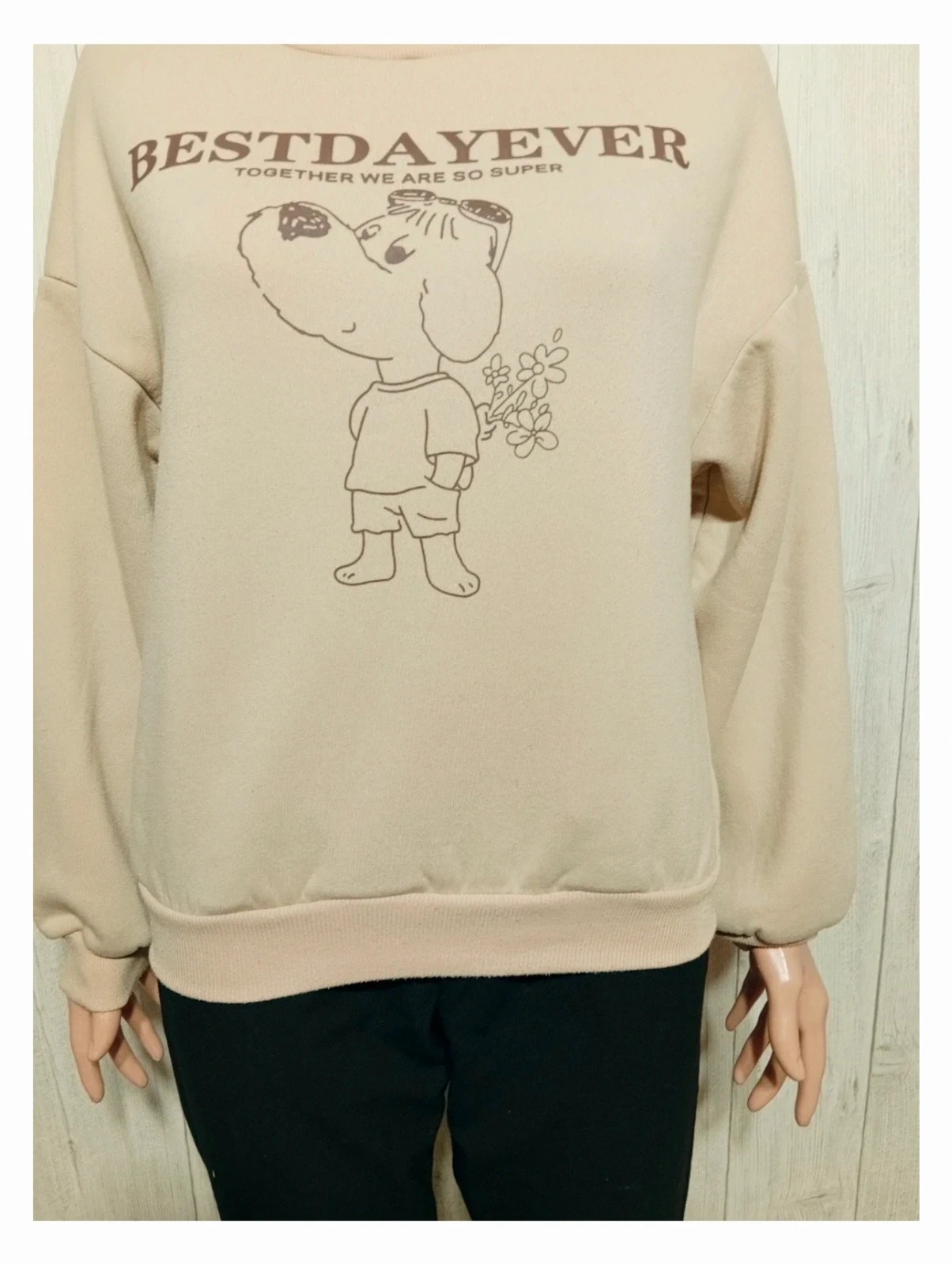Pull beige femme - shein - taille M/38 – Shein – taille M / 38 / 10 3