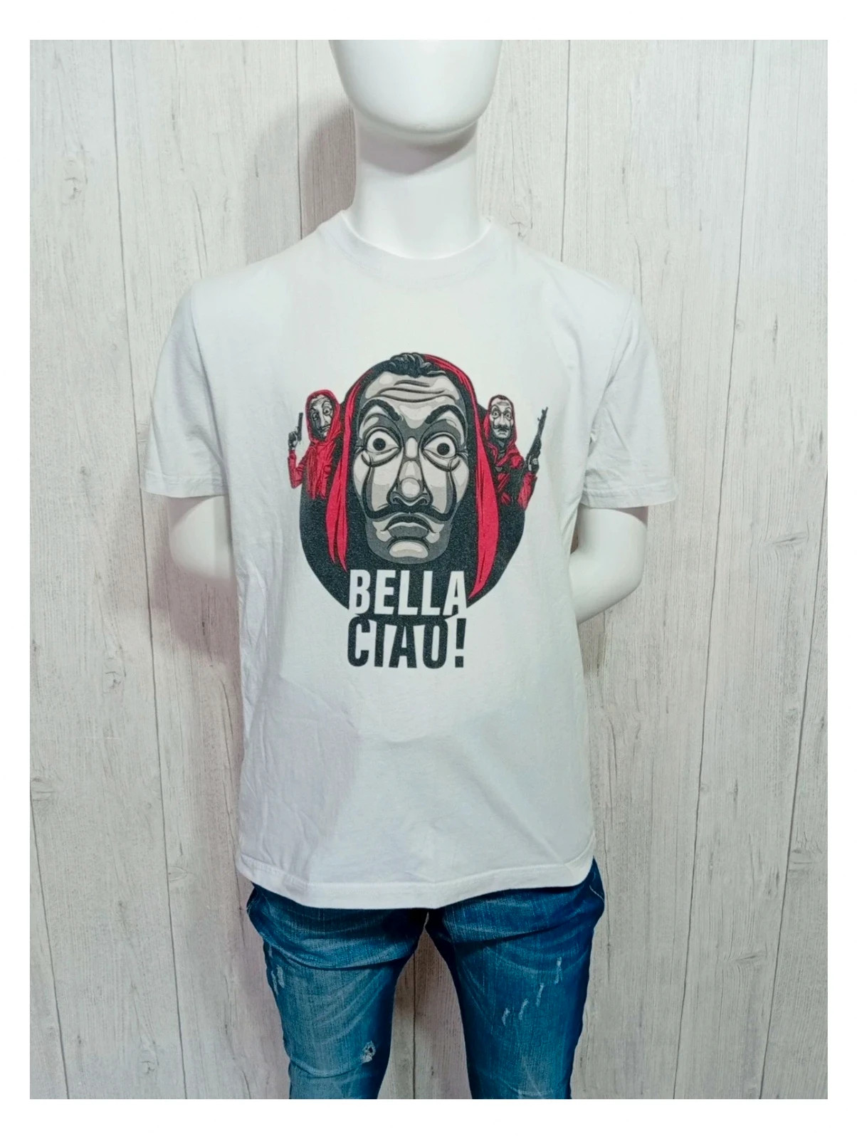 T-shirt homme manche courte - undiz - taille M/38 - couleur blanc