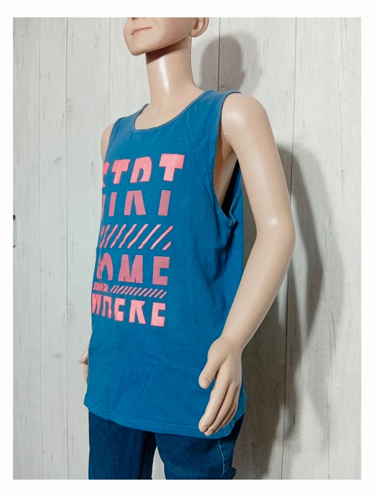 Débardeur Decathlon - taille 12 ans ( 151/160 cm) - couleur marine et corail garcon – Decathlon – taille 12 ans / 152 cm 5