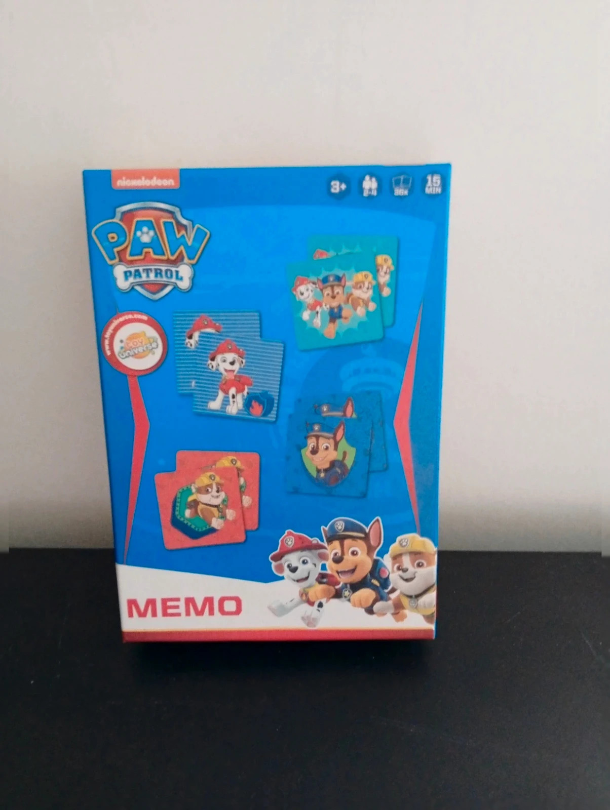 Jeu de mémo multicolore - 3+ - paw patrol – Paw Patrol – taille Taille unique 3