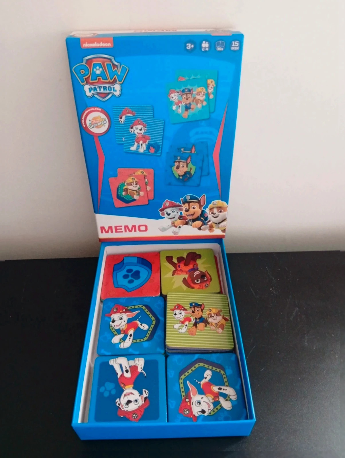 Jeu de mémo multicolore - 3+ - paw patrol – Paw Patrol – taille Taille unique