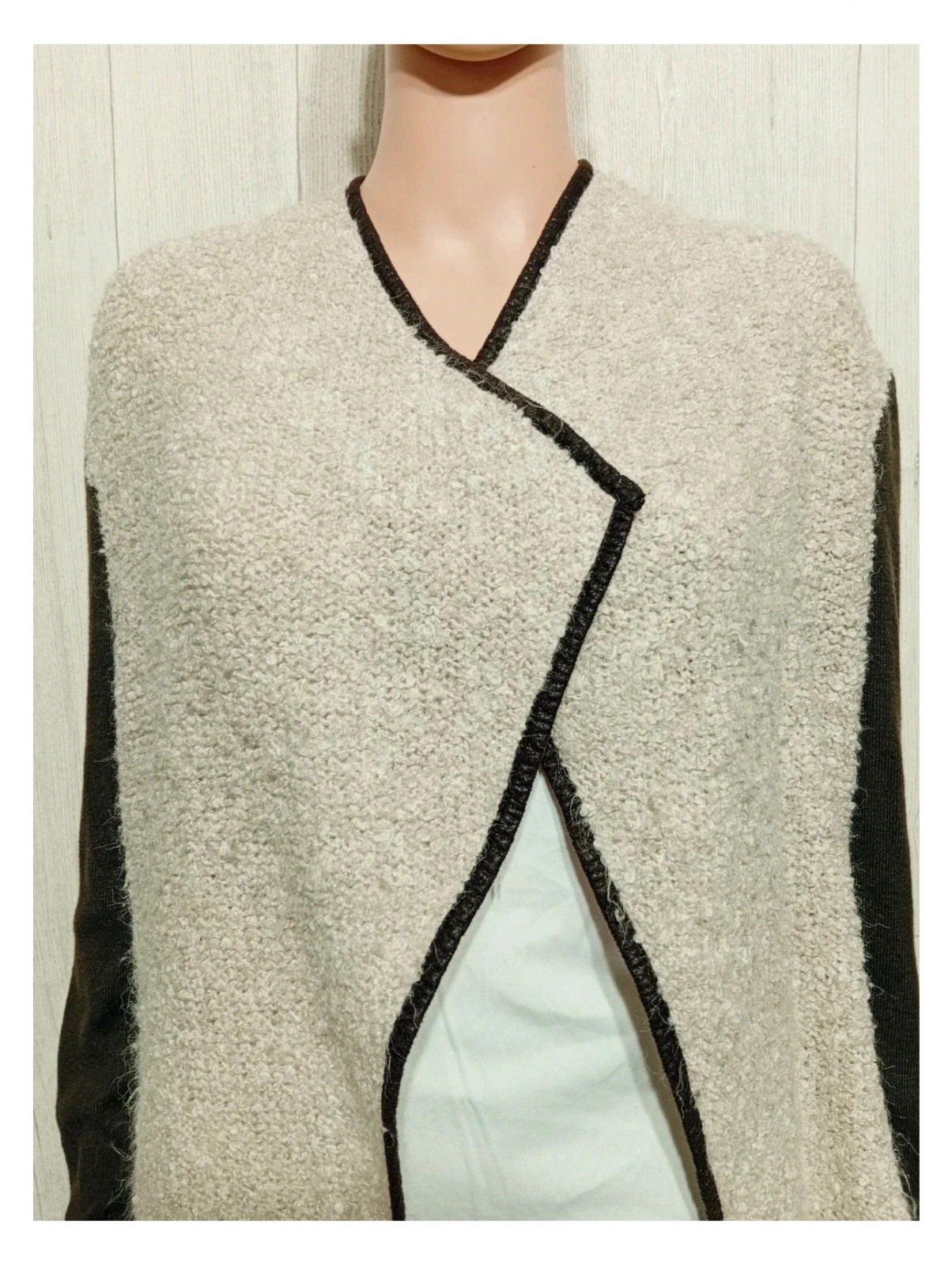 Cardigan marron - taille M/38 - Miss Captain - femme – Miss Captain – taille M / 38 / 10 2