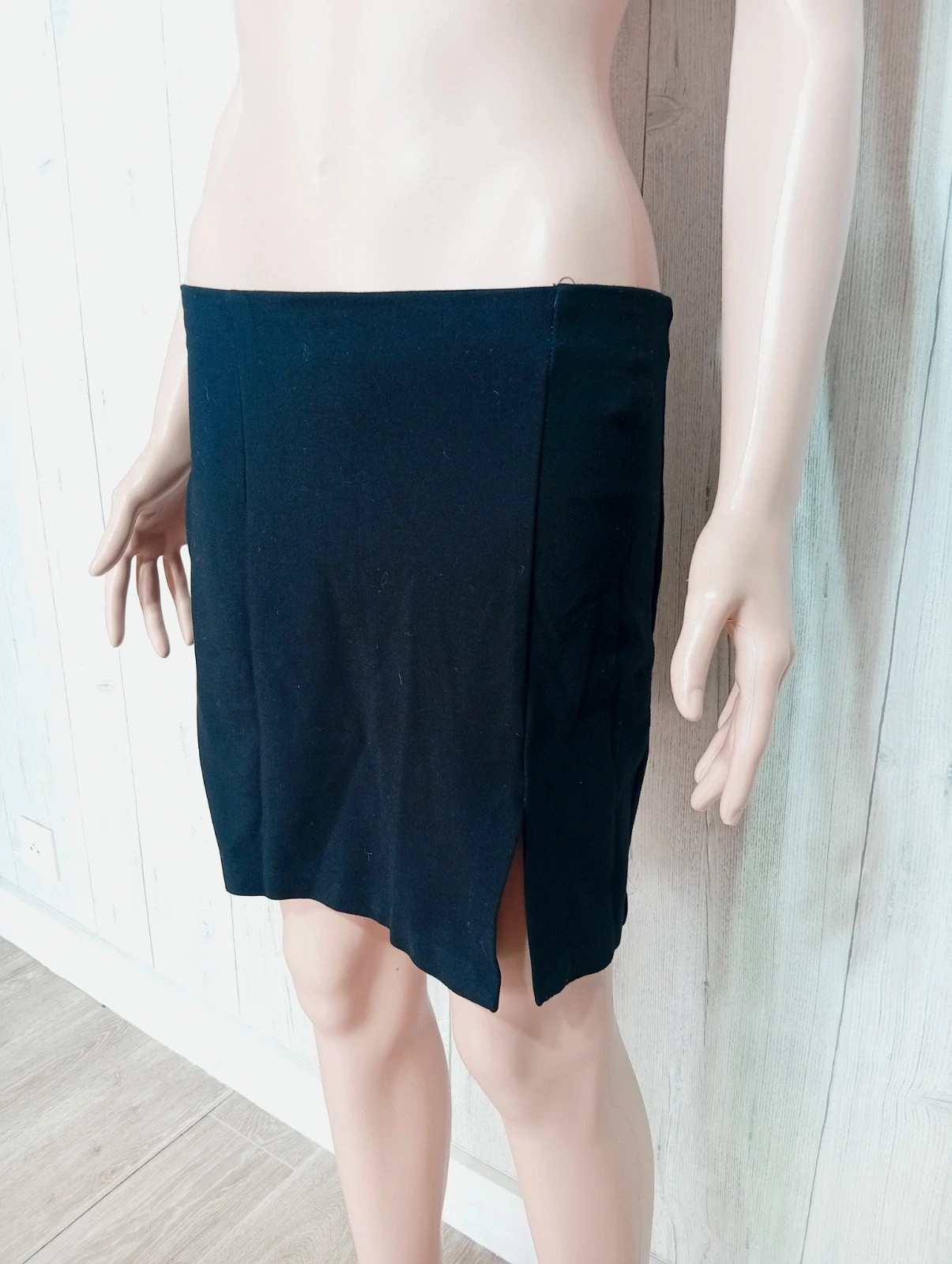 Jupe femme - taille S/36 - Stradivarius - couleur noir – Stradivarius – taille S / 36 / 8 3