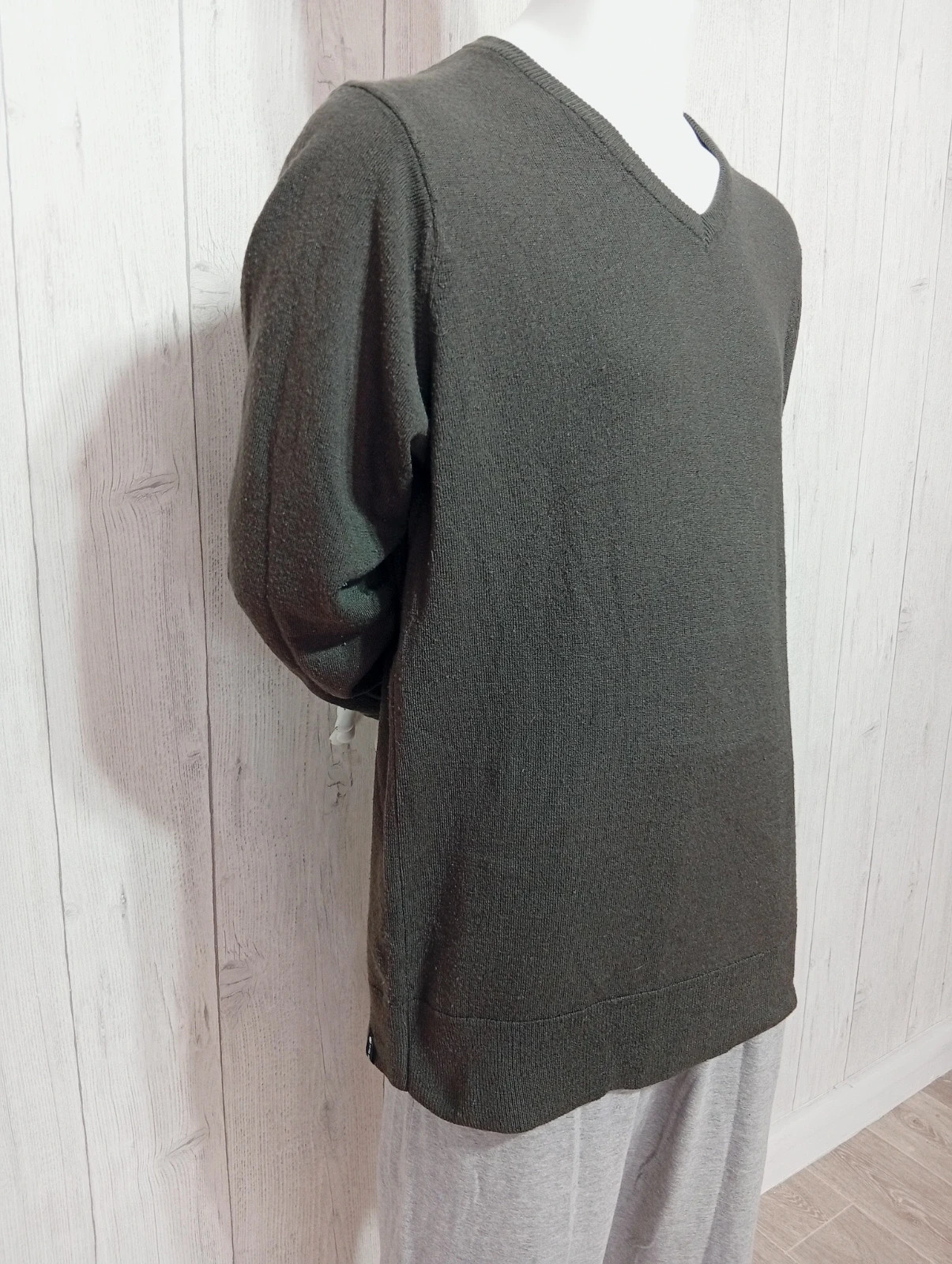 Sweat a col V homme - taille L/40 - Decathlon - couleur marron – Decathlon – taille L 4