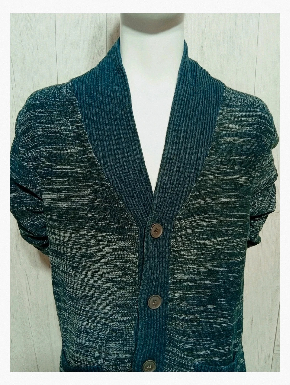 Cardigan ckh clockhouse homme - couleur marine et gris - taille XL/42 – CKH Clockhouse – taille XL 2