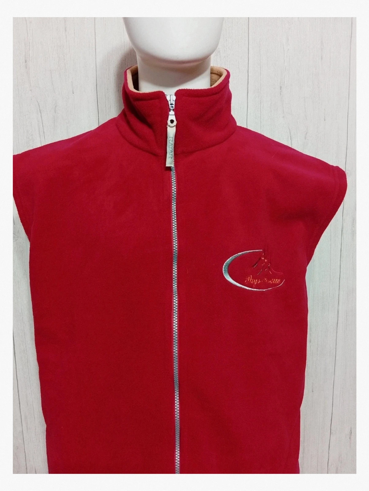Veste polaire Rayar homme sans manches - couleur rouge - taille XL/42 – Rayar – taille XL 3