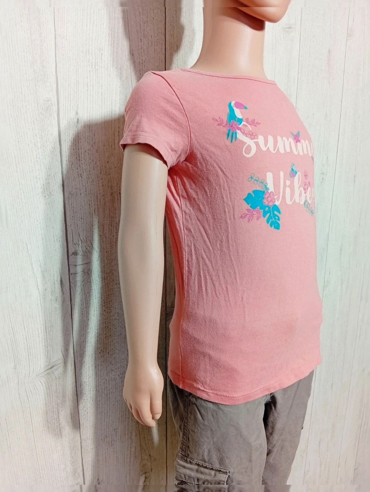 T-shirt fille manche courte - 5ans (107/113 cm) - couleur inextenso – In Extenso – taille 5 ans / 110 cm 4