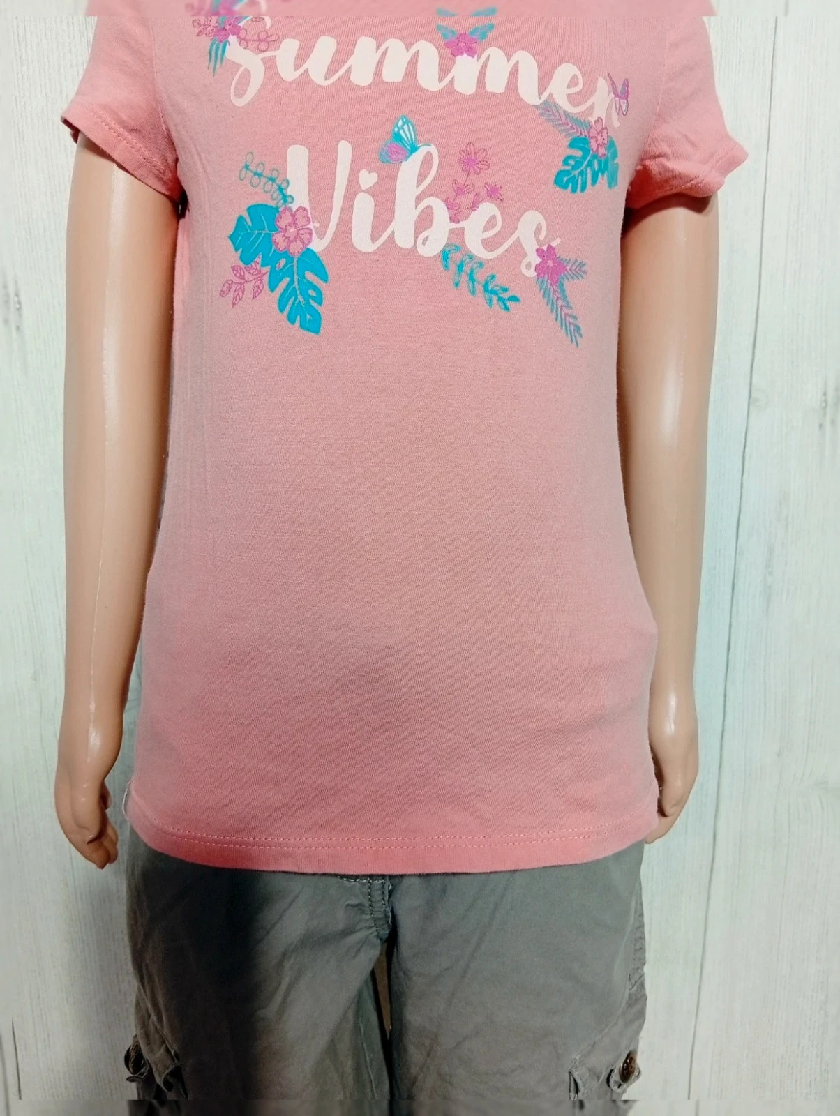 T-shirt fille manche courte - 5ans (107/113 cm) - couleur inextenso – In Extenso – taille 5 ans / 110 cm 3