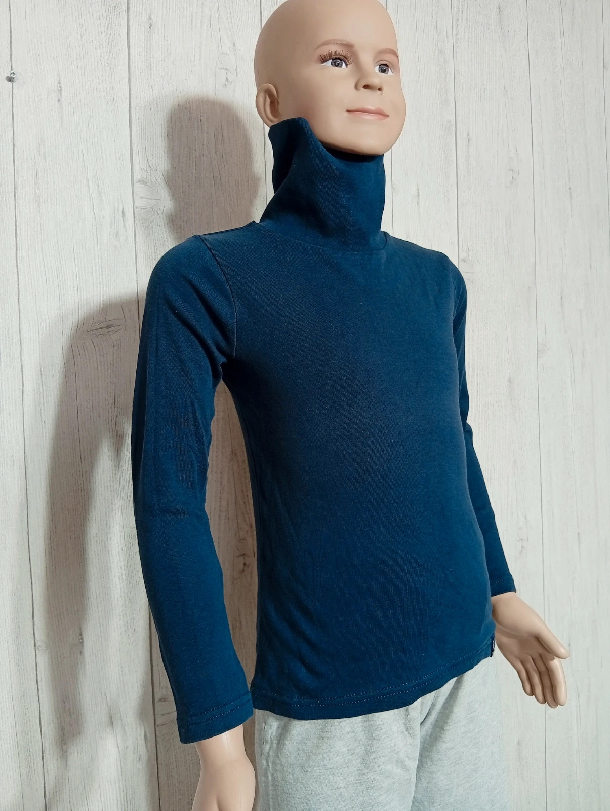 Pull a col roulé garcon - taille 8 ans (128 cm) - okaidi - couleur marine – Okaïdi – taille 8 ans / 128 cm 4