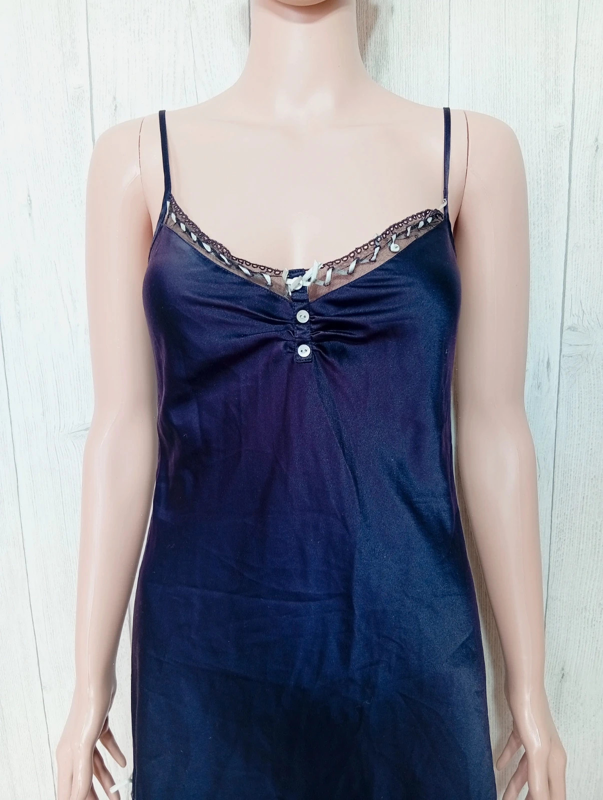 Nuisette femme - taille S/36 - Darjeeling - couleur violet et blanc – Darjeeling – taille S / 36 / 8 2