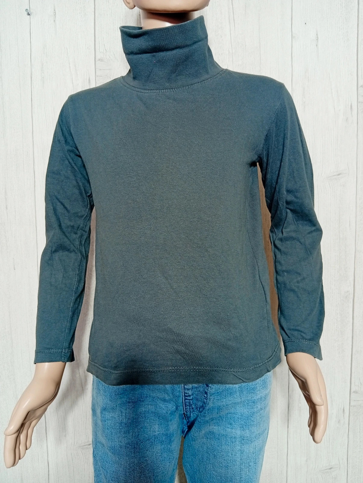 Pull a col roulé garçon - taille 8 ans - couleur gris – taille 8 ans / 128 cm 3