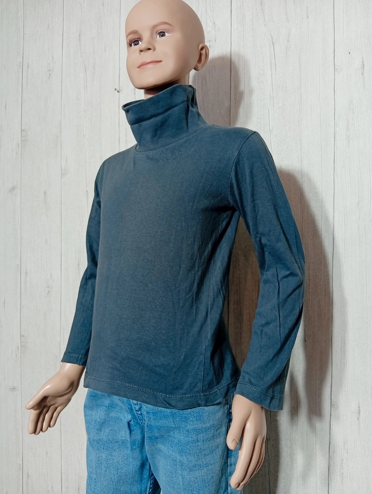 Pull a col roulé garçon - taille 8 ans - couleur gris – taille 8 ans / 128 cm 5
