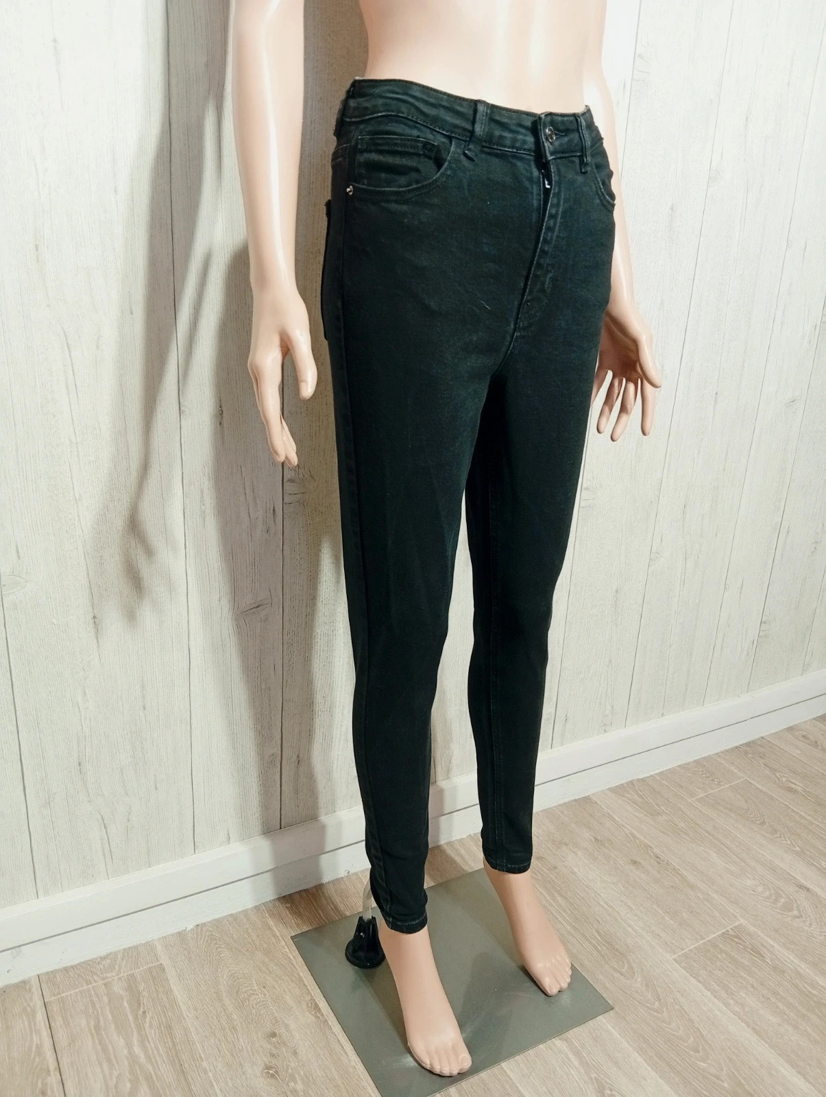 Jeans femme - taille M/38 - pimkie - couleur noir – Pimkie – taille M / 38 / 10 4