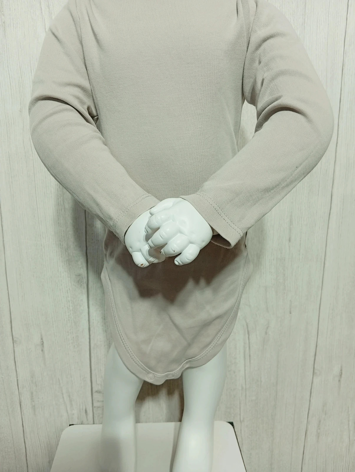 Bodies garcon - taille 12/18 mois (86 cm) - C&A - couleur beige – C&A – taille 12-18 mois / 80 cm 3