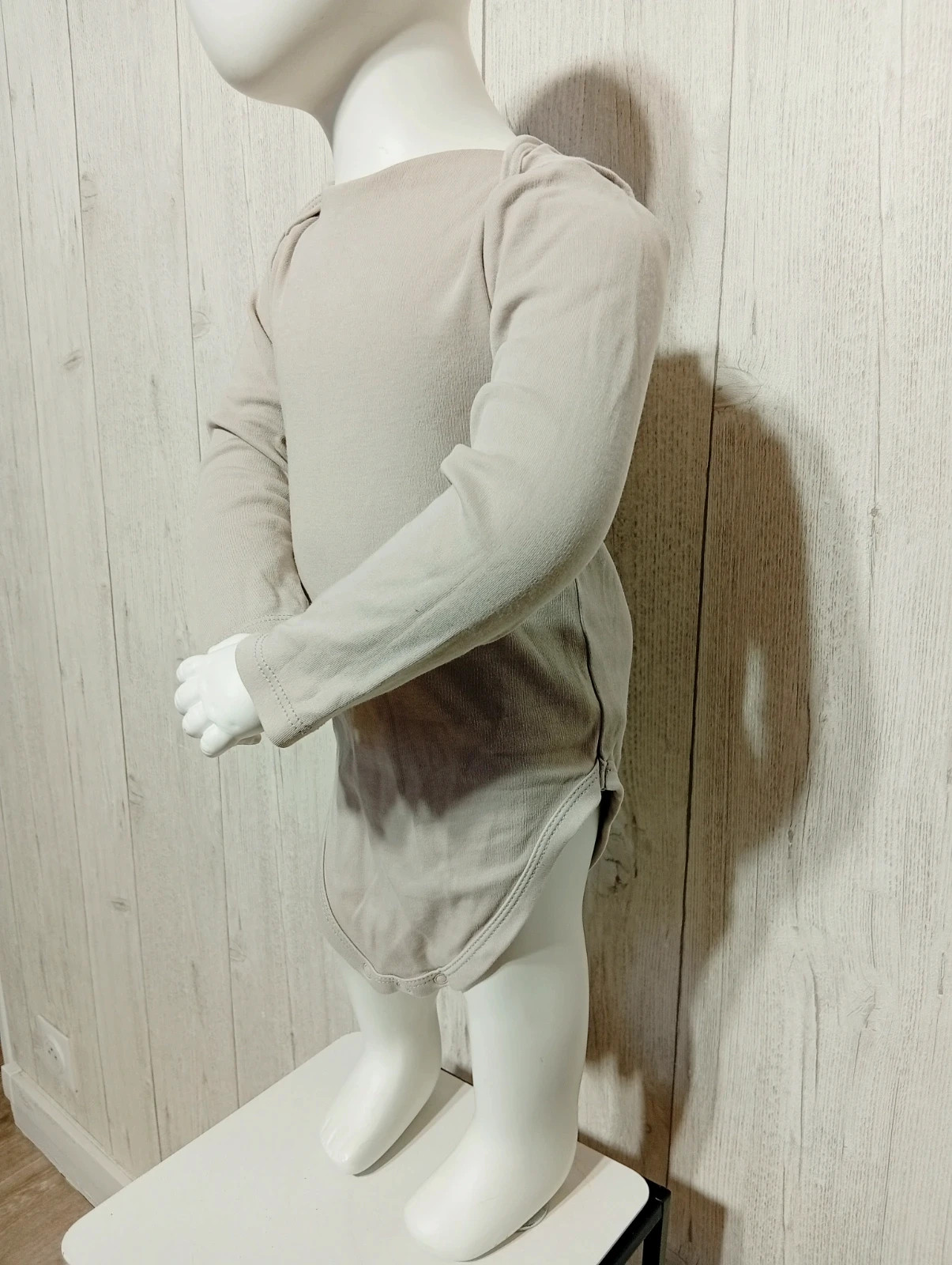 Bodies garcon - taille 12/18 mois (86 cm) - C&A - couleur beige – C&A – taille 12-18 mois / 80 cm 5