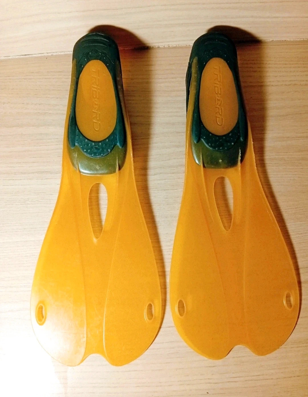 Palmes de natation - taille 33/34 - Tribord - couleur jaune et noir – Tribord 4