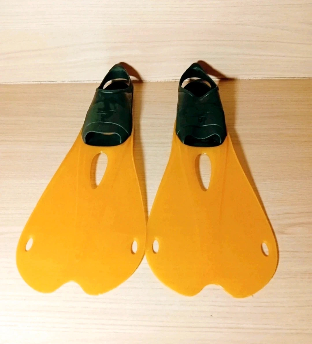Palmes de natation - taille 33/34 - Tribord - couleur jaune et noir – Tribord 2