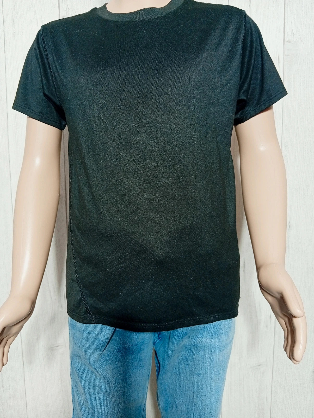 T-shirt manche courte garçon - taille 8 ans ( 122/133 cm) - Domyos - couleur noir – Domyos – taille 8 ans / 128 cm 3