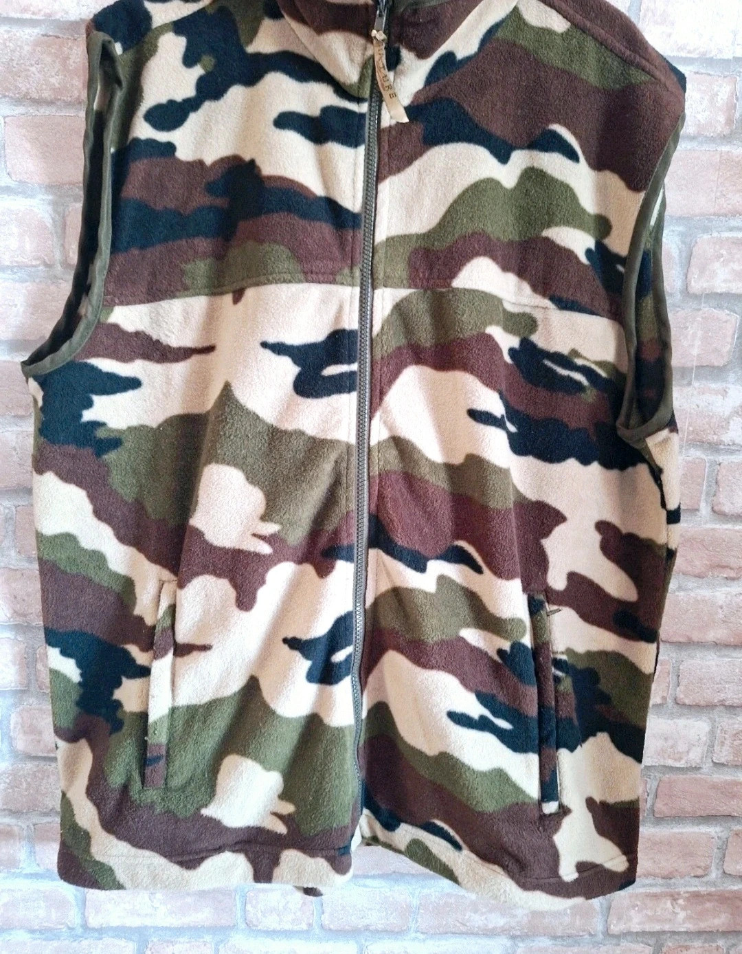 Veste polaire sans manche - taille XXL/44 - naturLand- couleur kaki et marron – Naturland – taille XXL 3