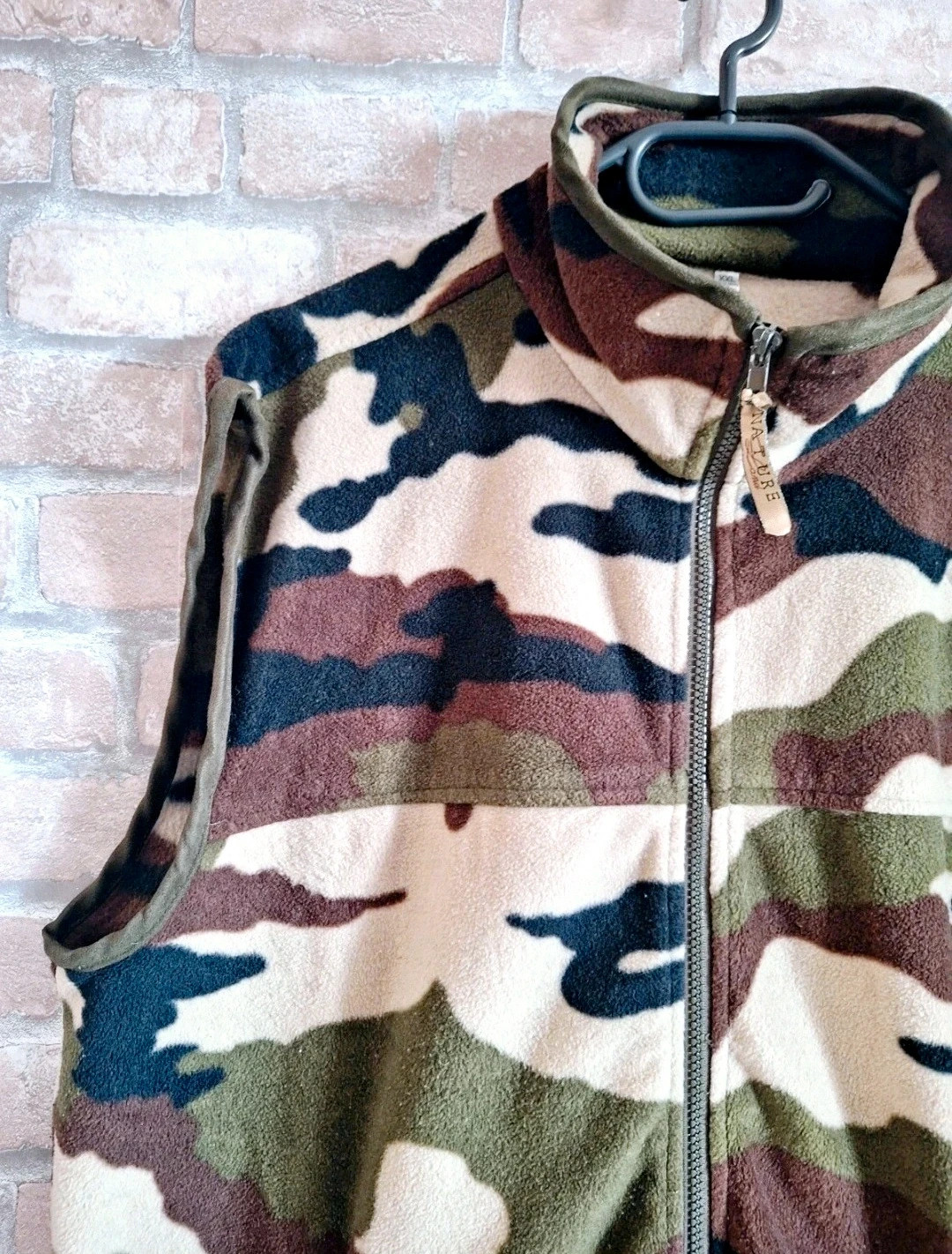 Veste polaire sans manche - taille XXL/44 - naturLand- couleur kaki et marron – Naturland – taille XXL 4