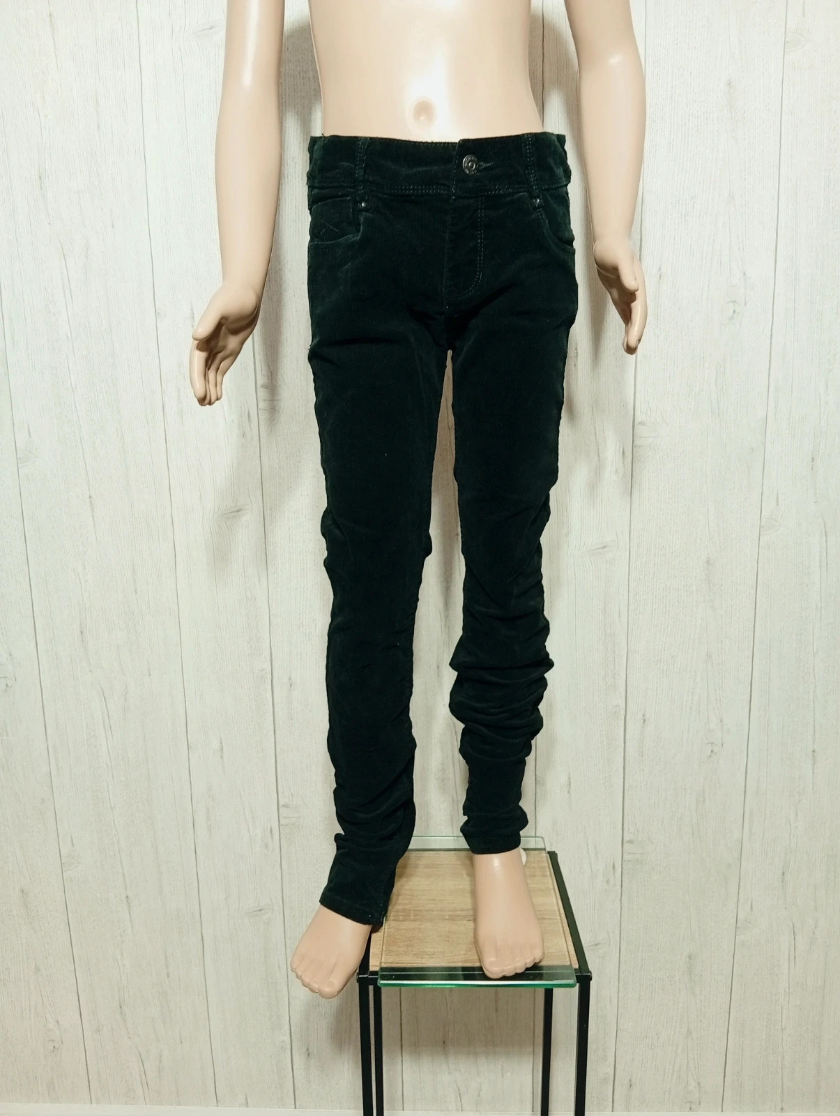 Jeans slim fille - taille 12 ans ( 150 cm) - okaidi - couleur noir