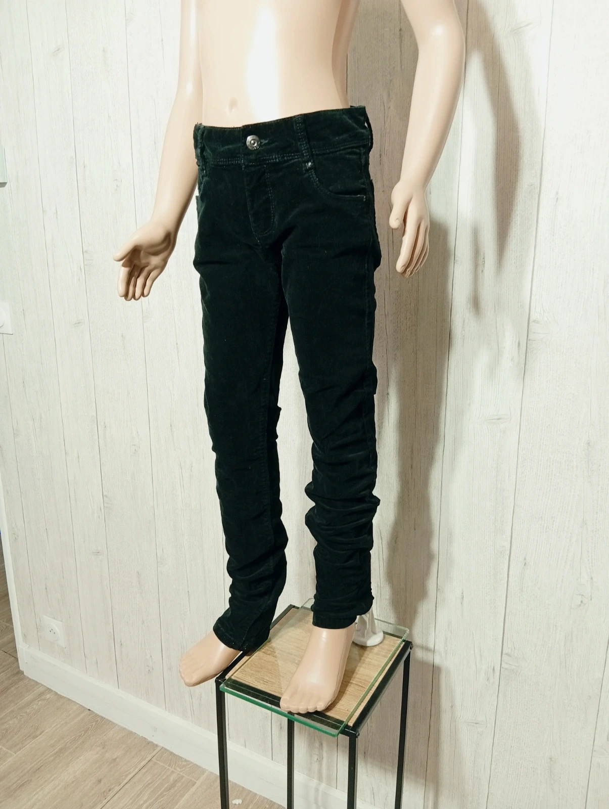 Jeans slim fille - taille 12 ans ( 150 cm) - okaidi - couleur noir – Okaïdi – taille 12 ans / 152 cm 5