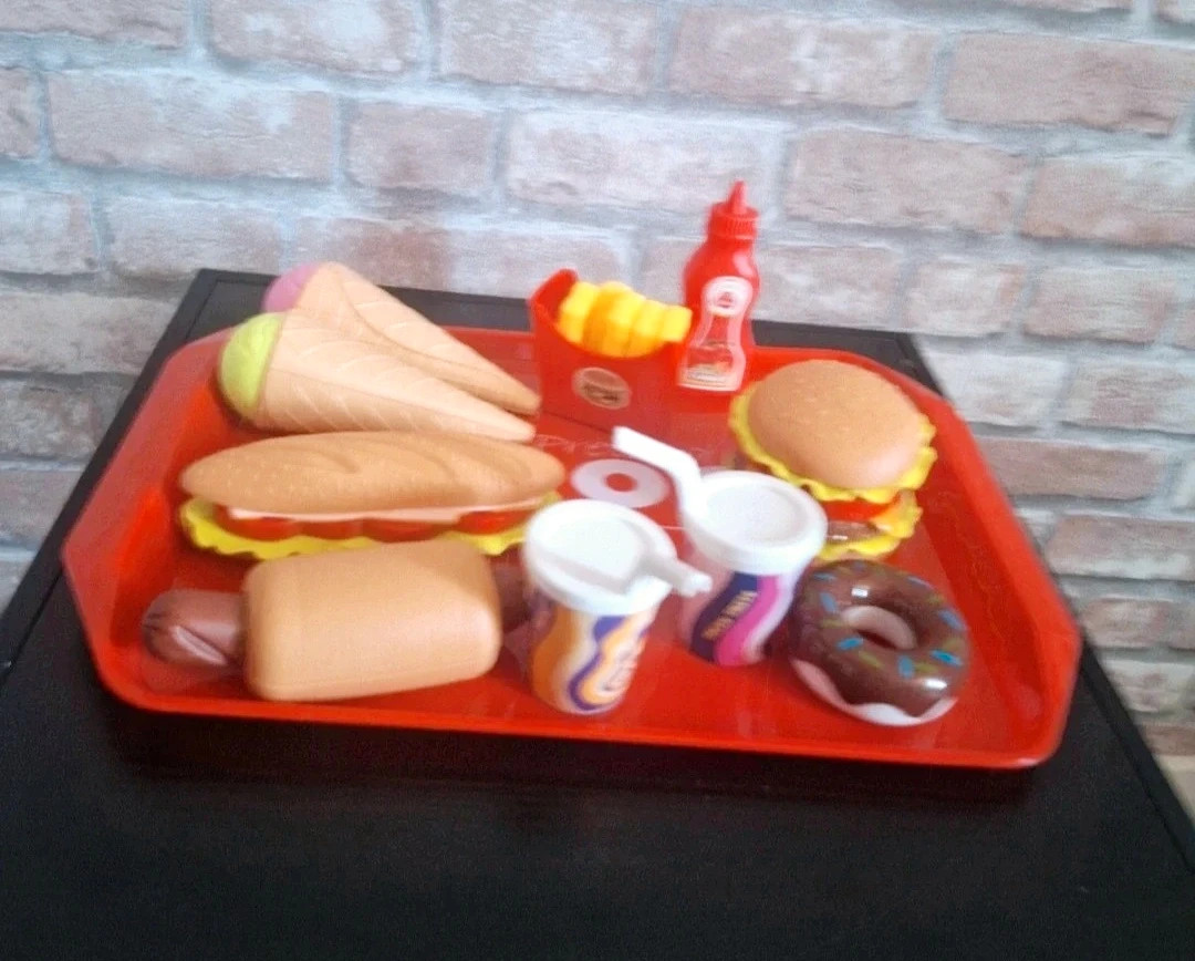 Plateau fast food menu -18+-super burger meal-couleur mulricolore – super burger meal – taille Taille unique 2