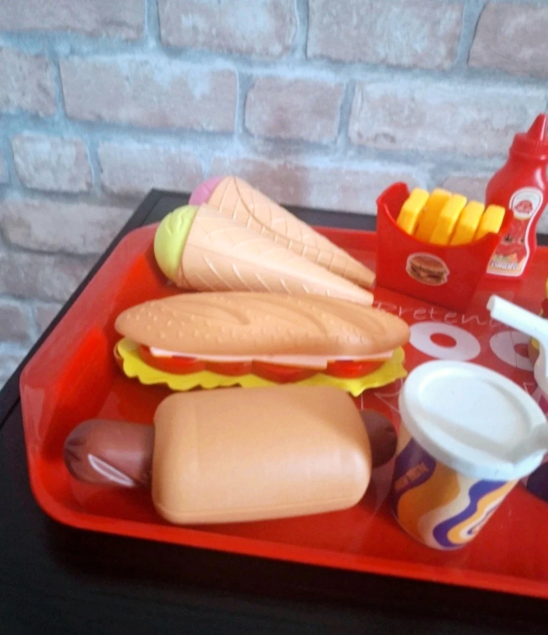 Plateau fast food menu -18+-super burger meal-couleur mulricolore – super burger meal – taille Taille unique 4
