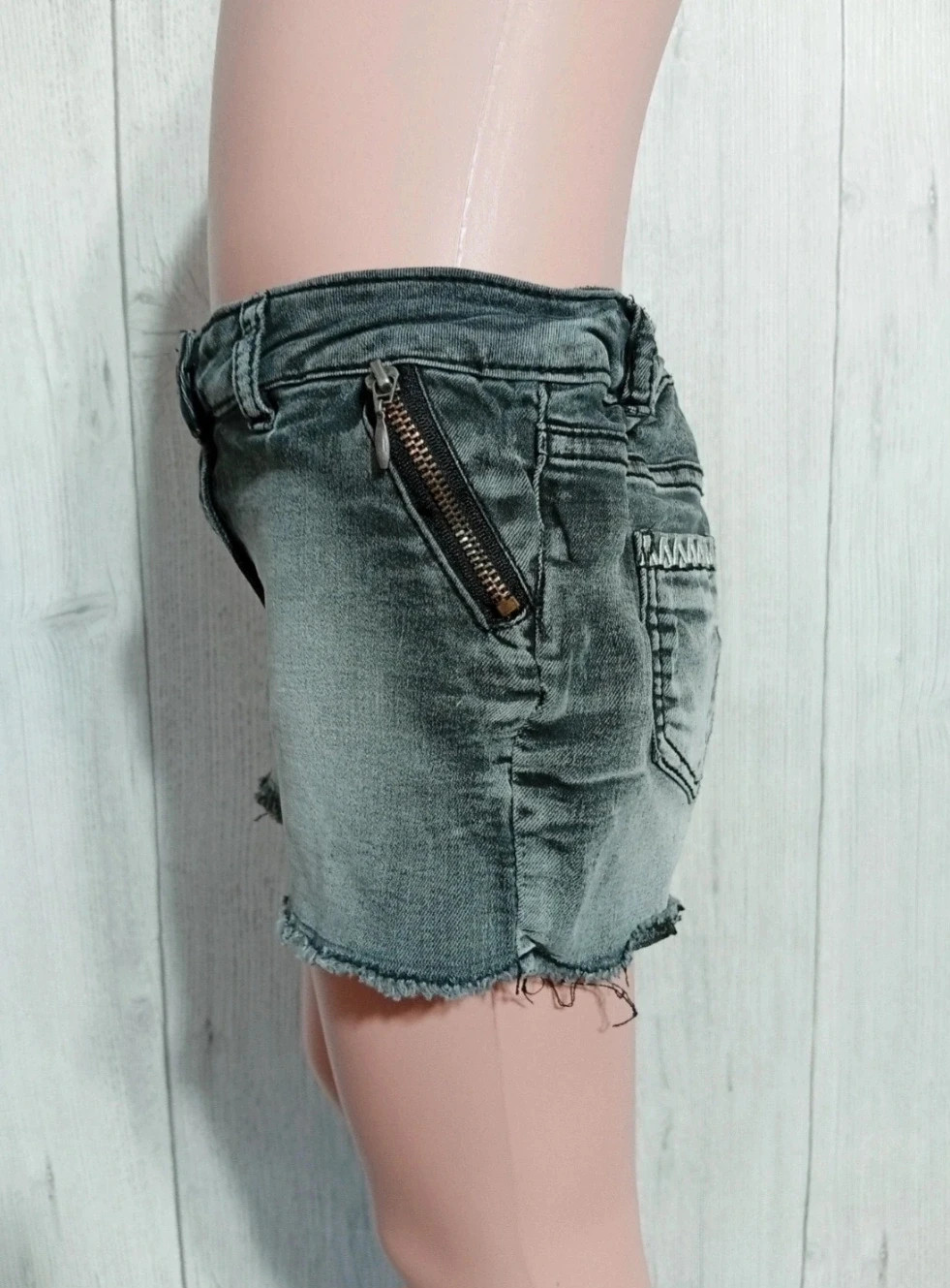 Short en jean fille - Taille 7 ans (122 cm) - orchestra - couleur gris noir – Orchestra – taille 7 ans / 122 cm 5