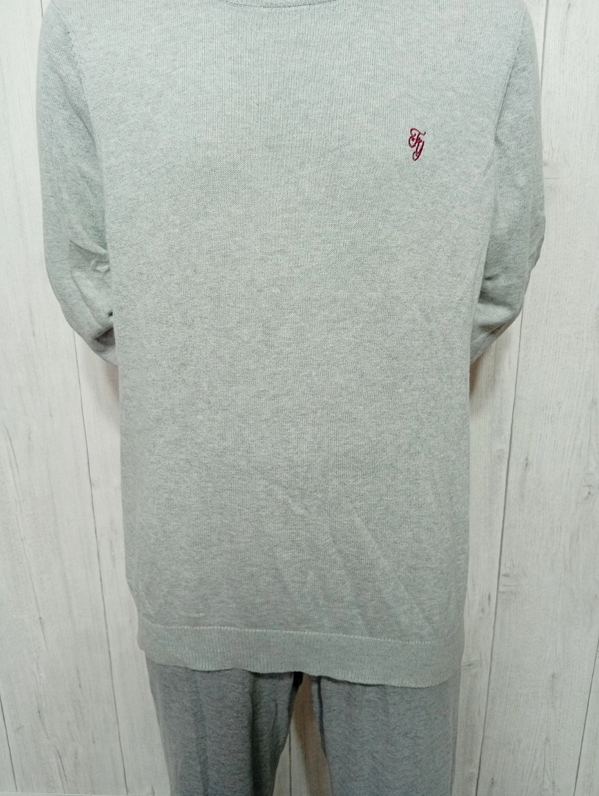 Pull a manches longues - taille L/40 - Firefly - couleur gris – Firefly – taille L 3