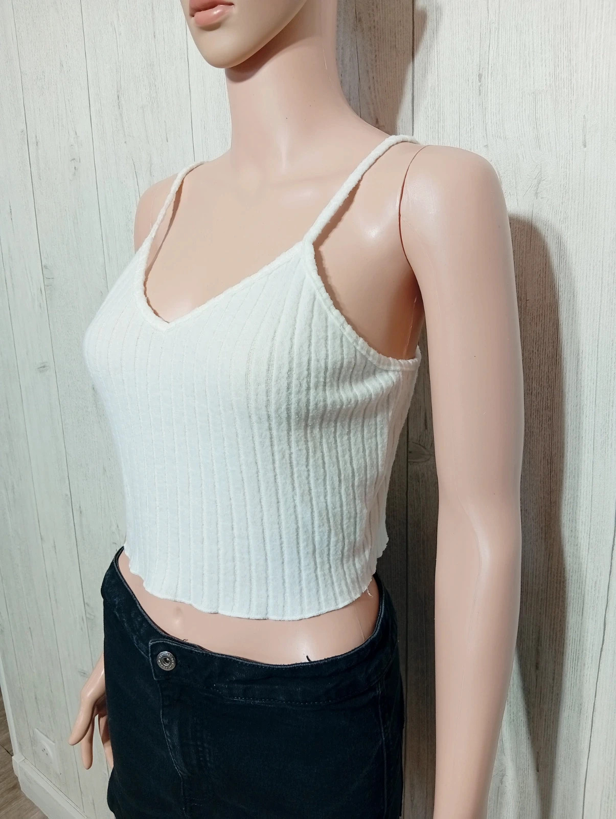Top court femme - taille XL/42 - shein - couleur blanc – Shein – taille XL / 42 / 14 3