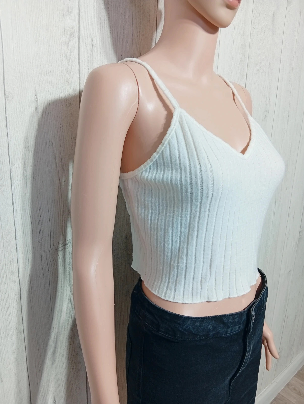 Top court femme - taille XL/42 - shein - couleur blanc – Shein – taille XL / 42 / 14 2