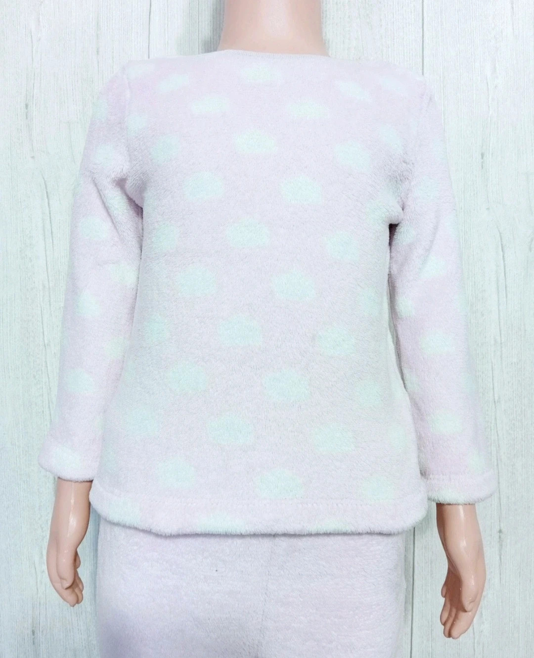 Pyjama 2 pièces fille - Taille 3 ans ( 98 cm) - couleur rose et blanc – taille 3 ans / 98 cm 2