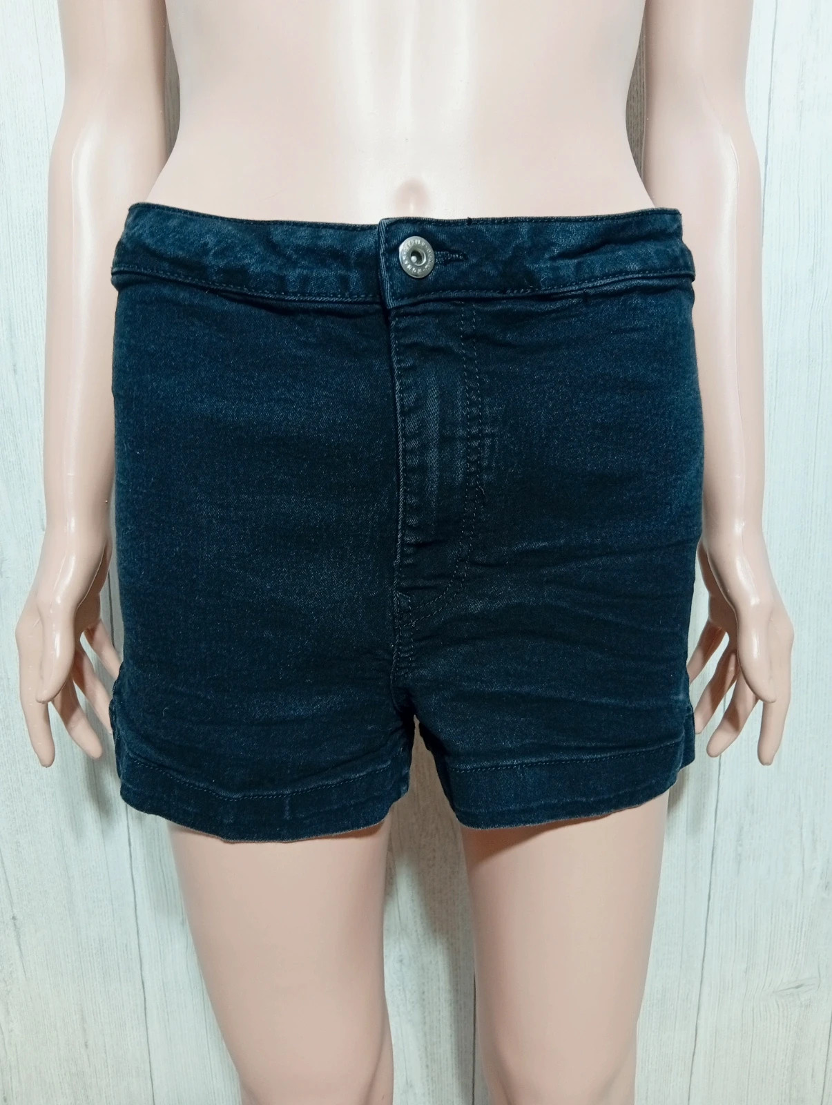 Short en jean femme - taille XL/42 - Lefties - couleur noir