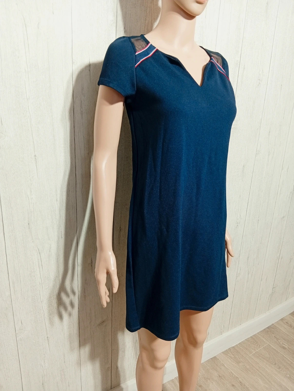 Robe d'été femme - taille S/36 - cache cache - couleur marine – Cache Cache – taille S / 36 / 8 4