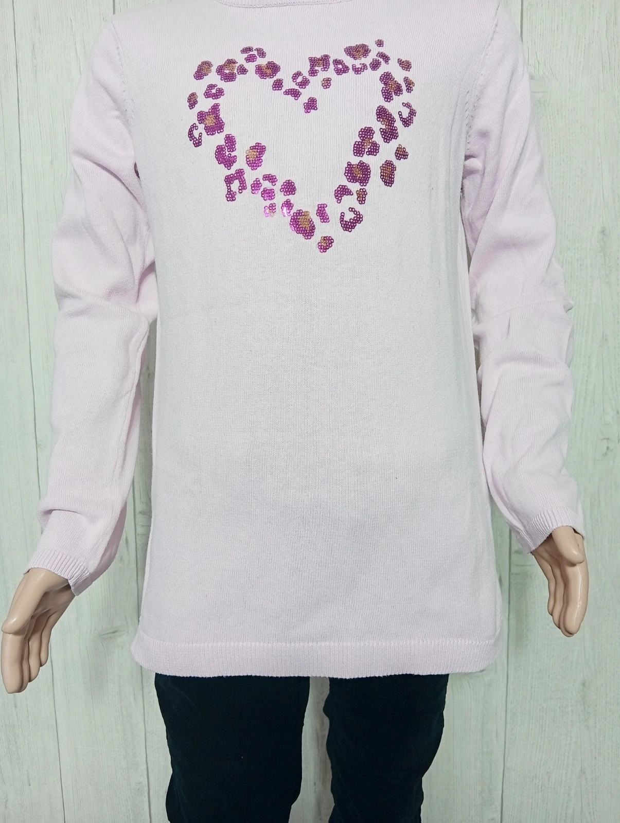 Pull manches longues fille - taille 12 ans - inextenso- - couleur rose – In Extenso – taille 12 ans / 152 cm 3