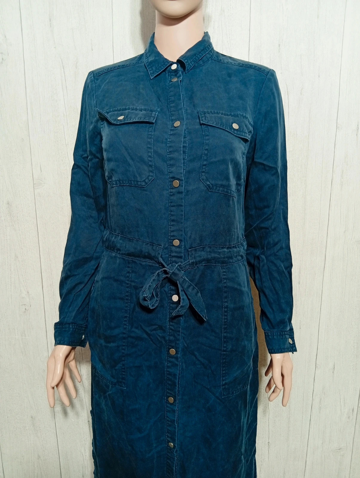 Robe longue femme - taille S/36 - c'est beau la vie - couleur marine – C'est beau la vie – taille S / 36 / 8 2
