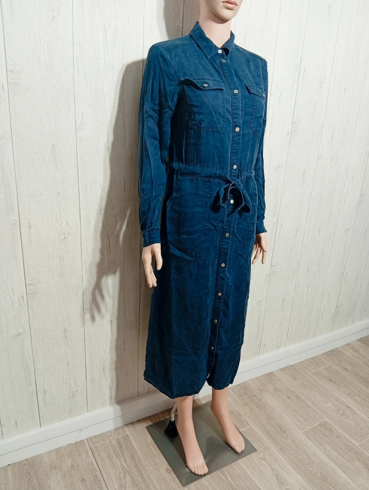 Robe longue femme - taille S/36 - c'est beau la vie - couleur marine – C'est beau la vie – taille S / 36 / 8 4