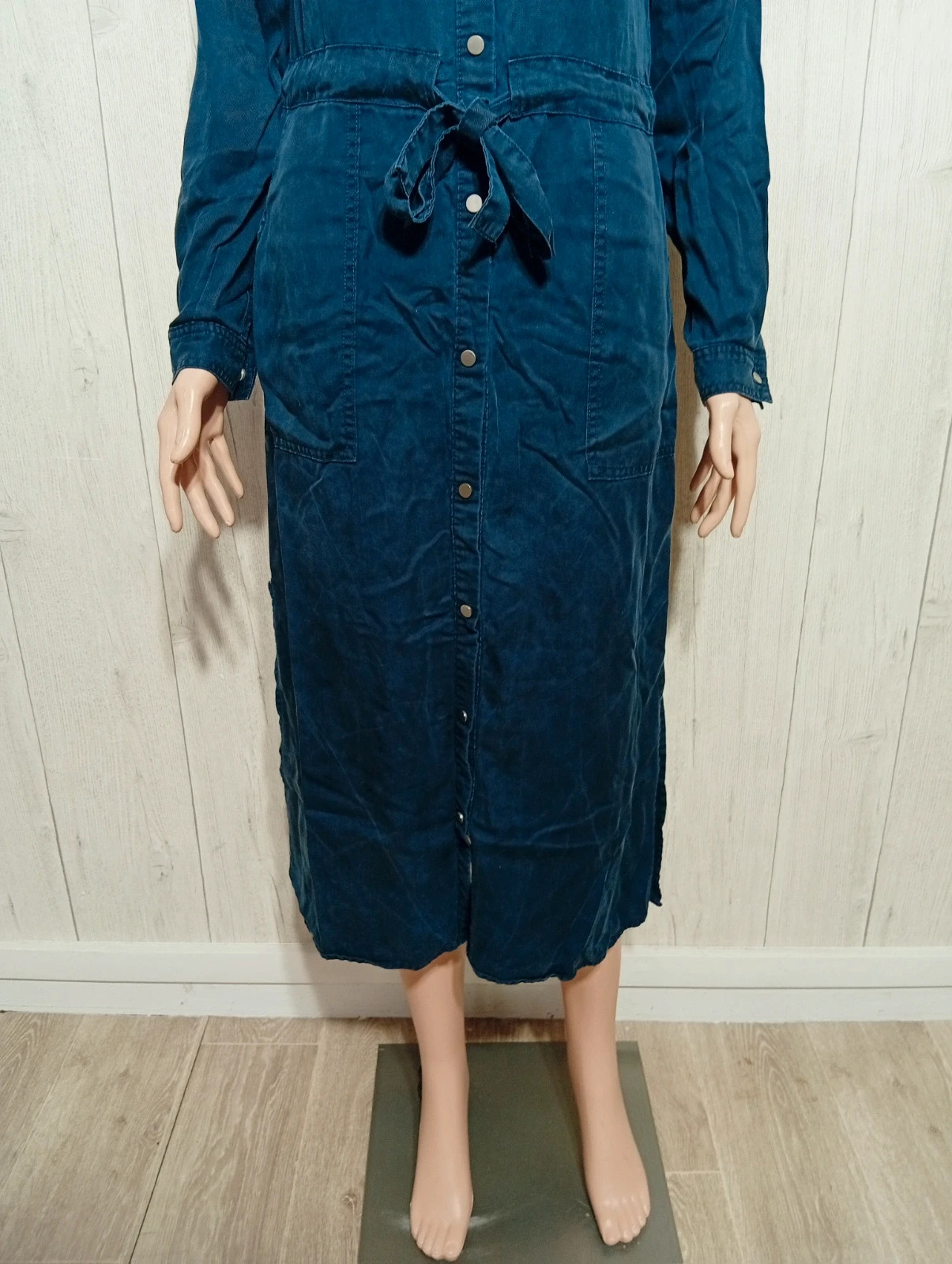 Robe longue femme - taille S/36 - c'est beau la vie - couleur marine – C'est beau la vie – taille S / 36 / 8 3